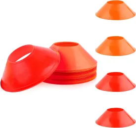 20pcs Soccer Cones for Training, Flexible Agility Small Cones Sports Mini Training Cones Field Markers Cone for Sports Basketball Football Practice Equipment Skating Kids