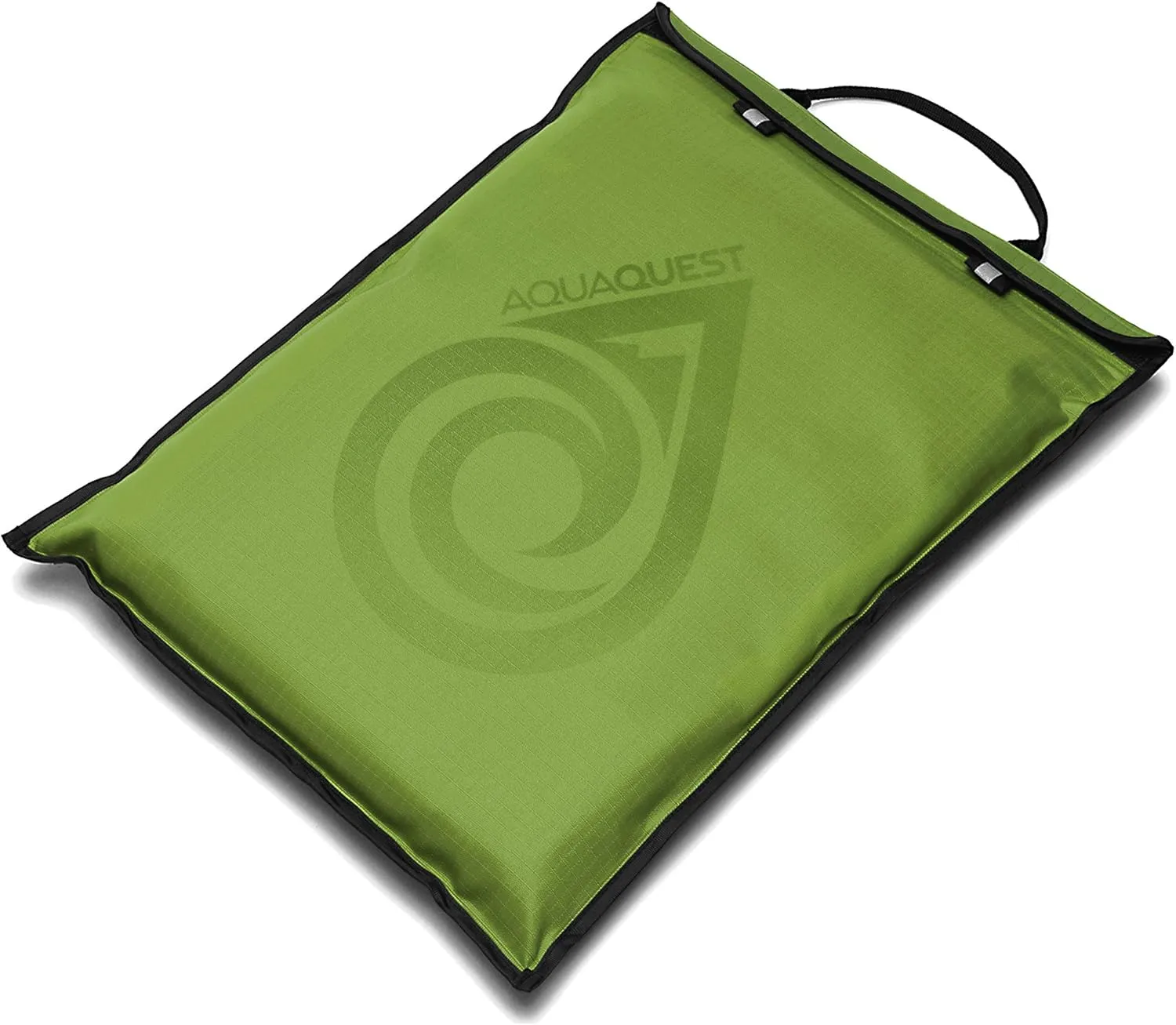AquaQuest Storm Laptop Sleeve - 100% Waterproof, Lightweight, Durable, Padded Case - Protective Computer Pouch Cover Bag- 15 Inch - Green