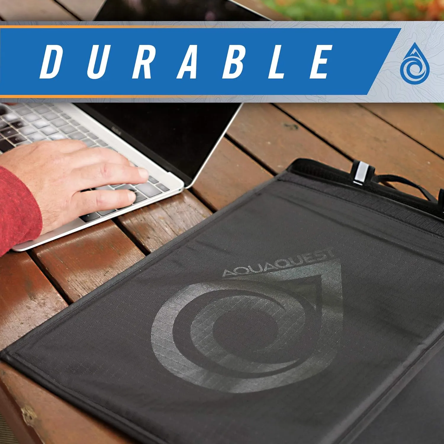 AquaQuest Storm Laptop Sleeve - 100% Waterproof, Lightweight, Durable, Padded Case - Protective Computer Pouch Cover Bag- 15 Inch - Green