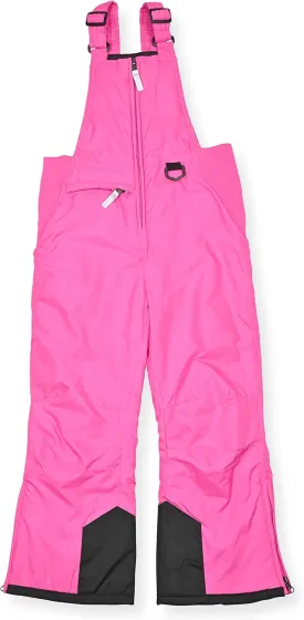 Arctic Quest unisex-adult Classic Ski & Snow Bib Overall Winter Snowsuit Water-resistant Windproof Outdoor Rain Bib