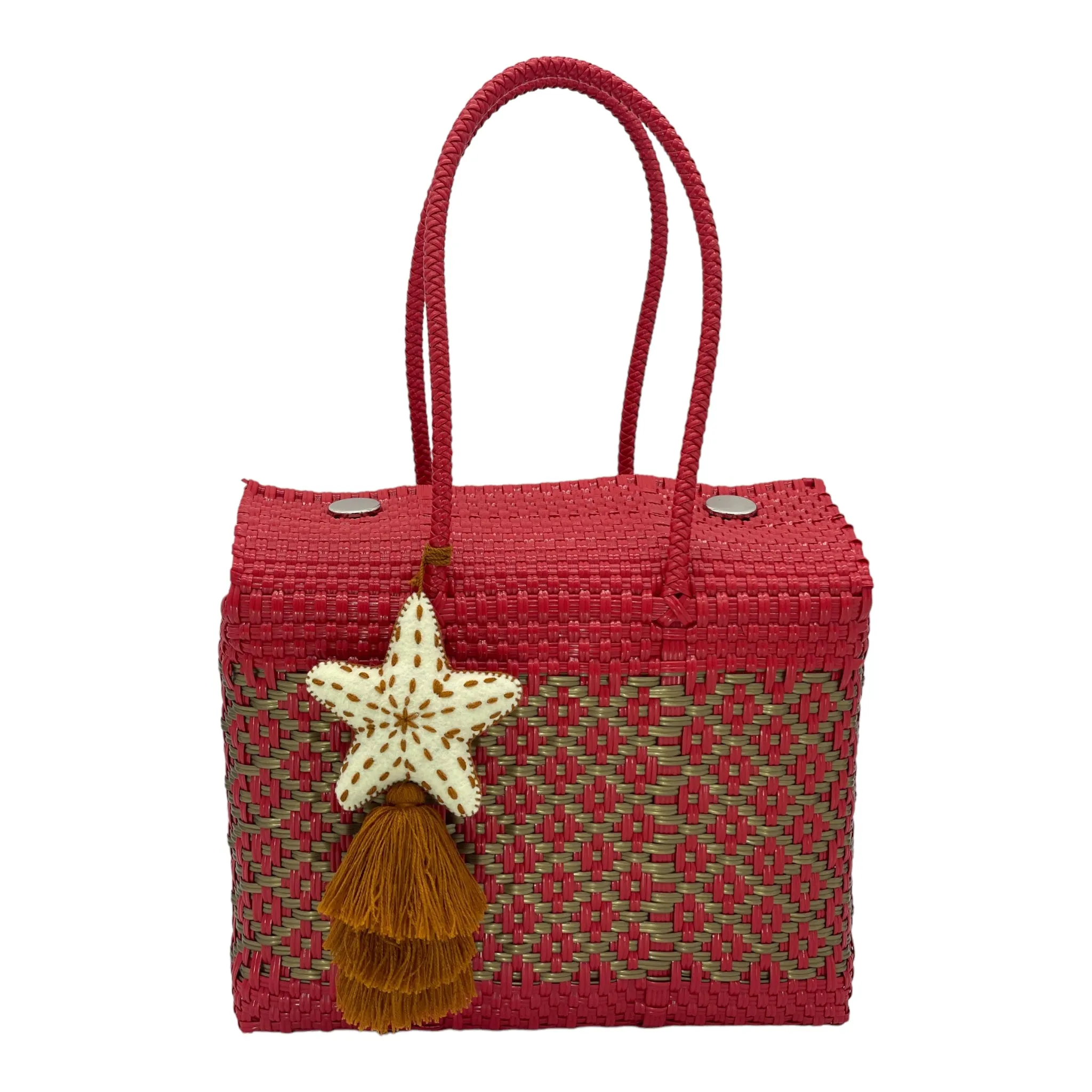 Artisan Mexican Box Bag - Medium