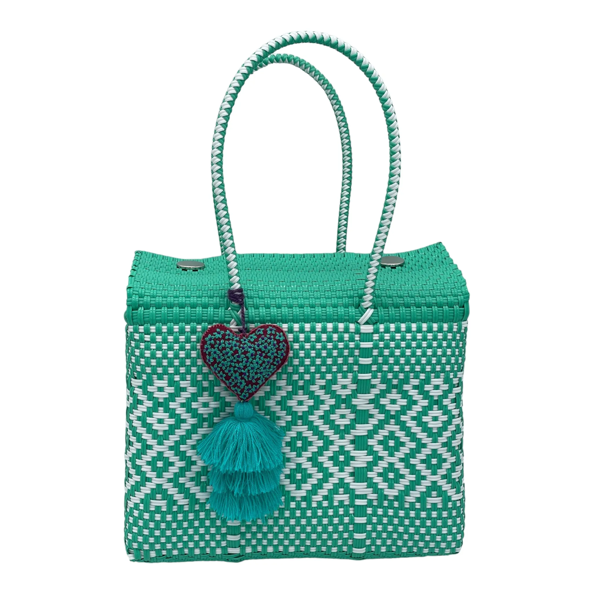 Artisan Mexican Box Bag - Medium