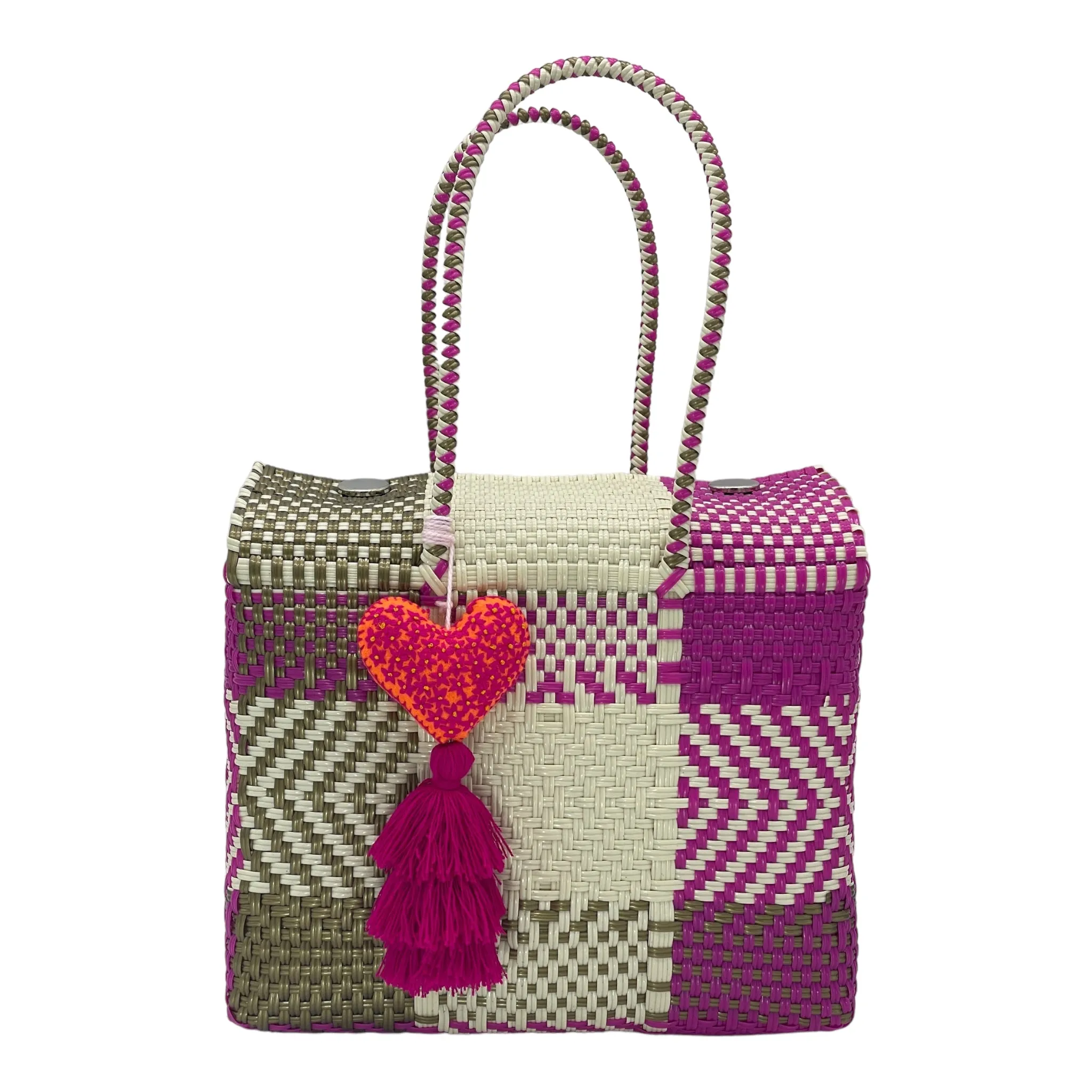 Artisan Mexican Box Bag - Medium