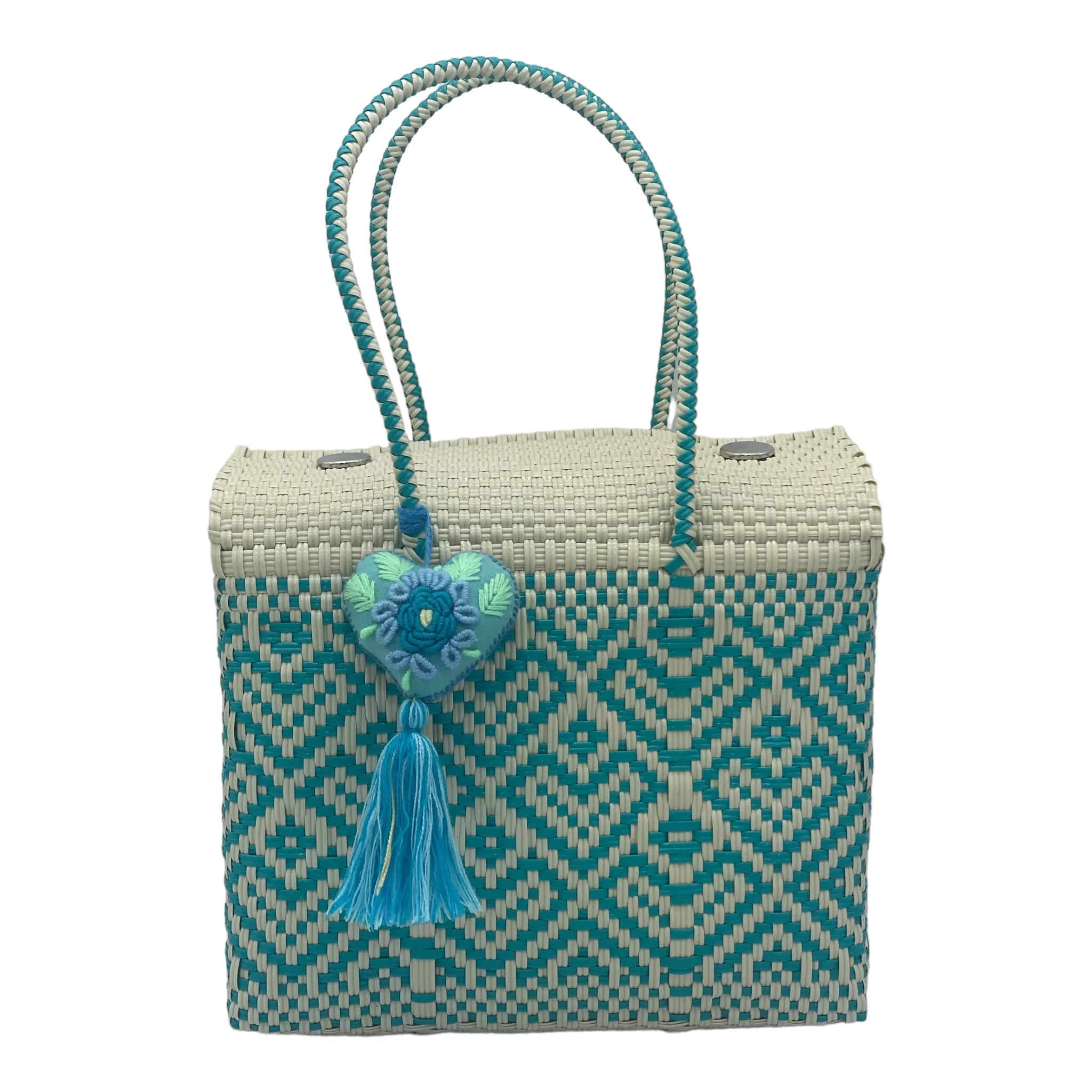Artisan Mexican Box Bag - Medium