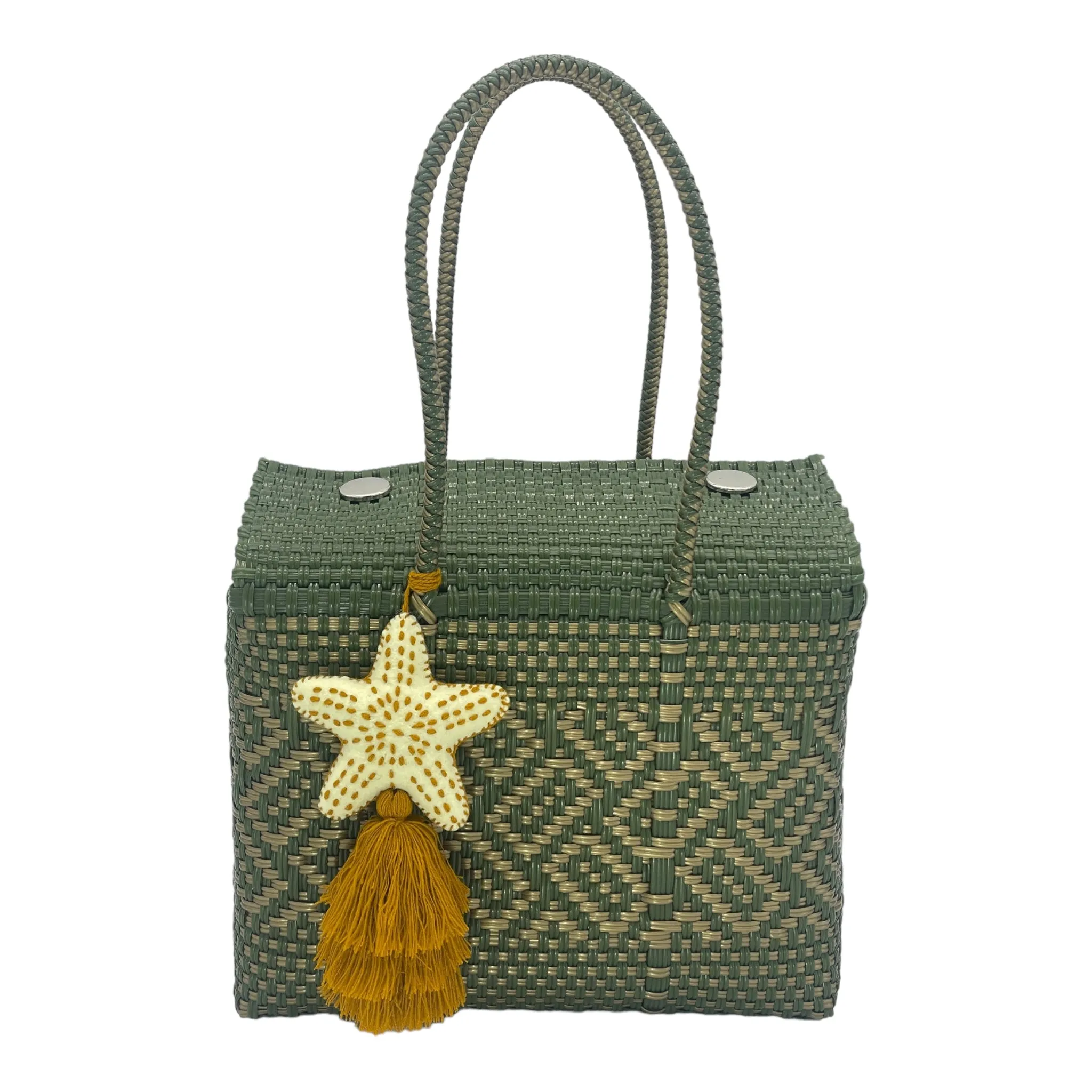 Artisan Mexican Box Bag - Medium