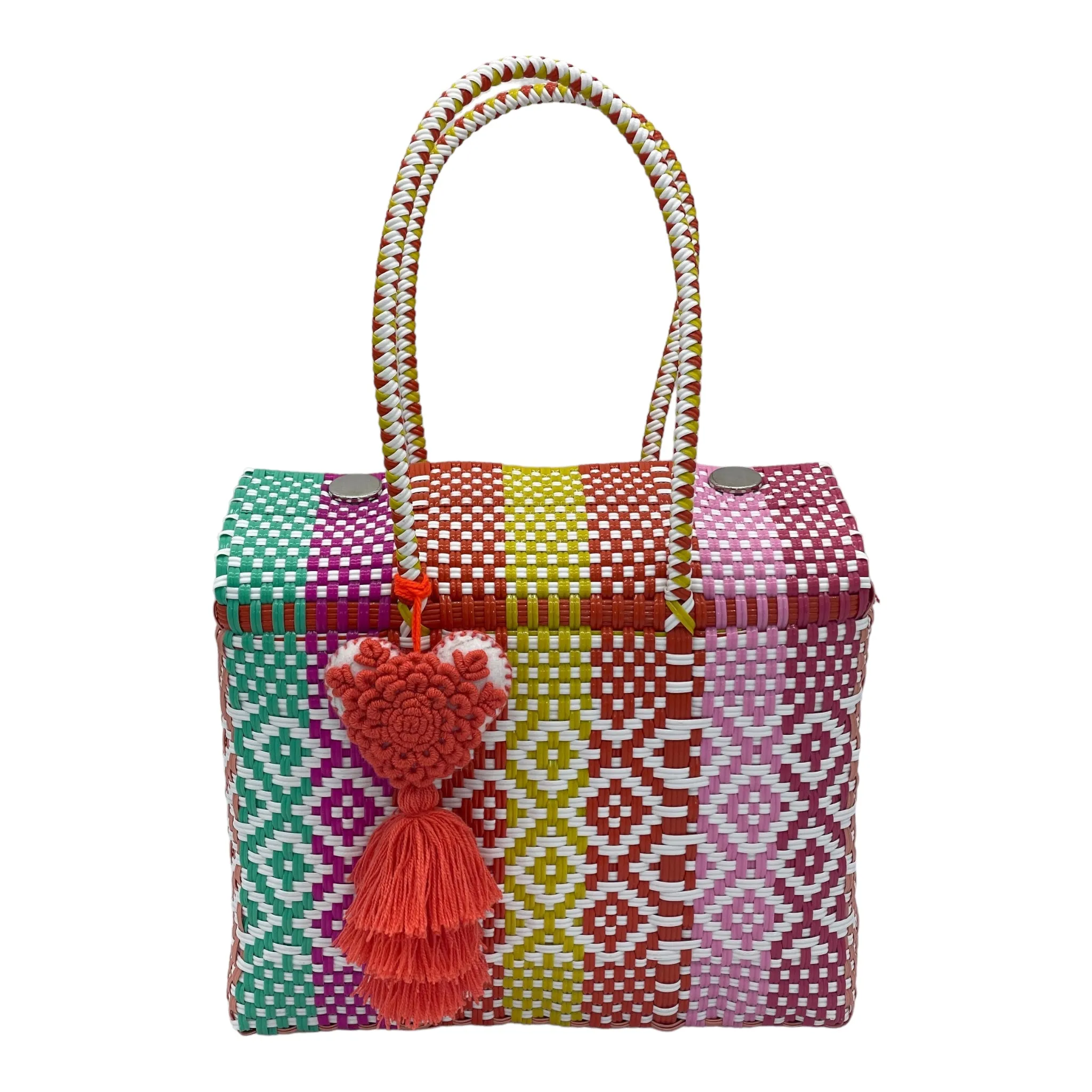 Artisan Mexican Box Bag - Medium