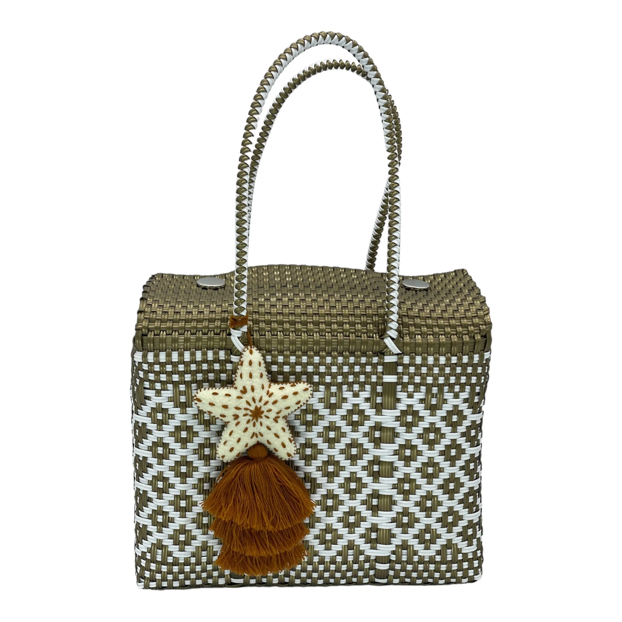Artisan Mexican Box Bag - Medium