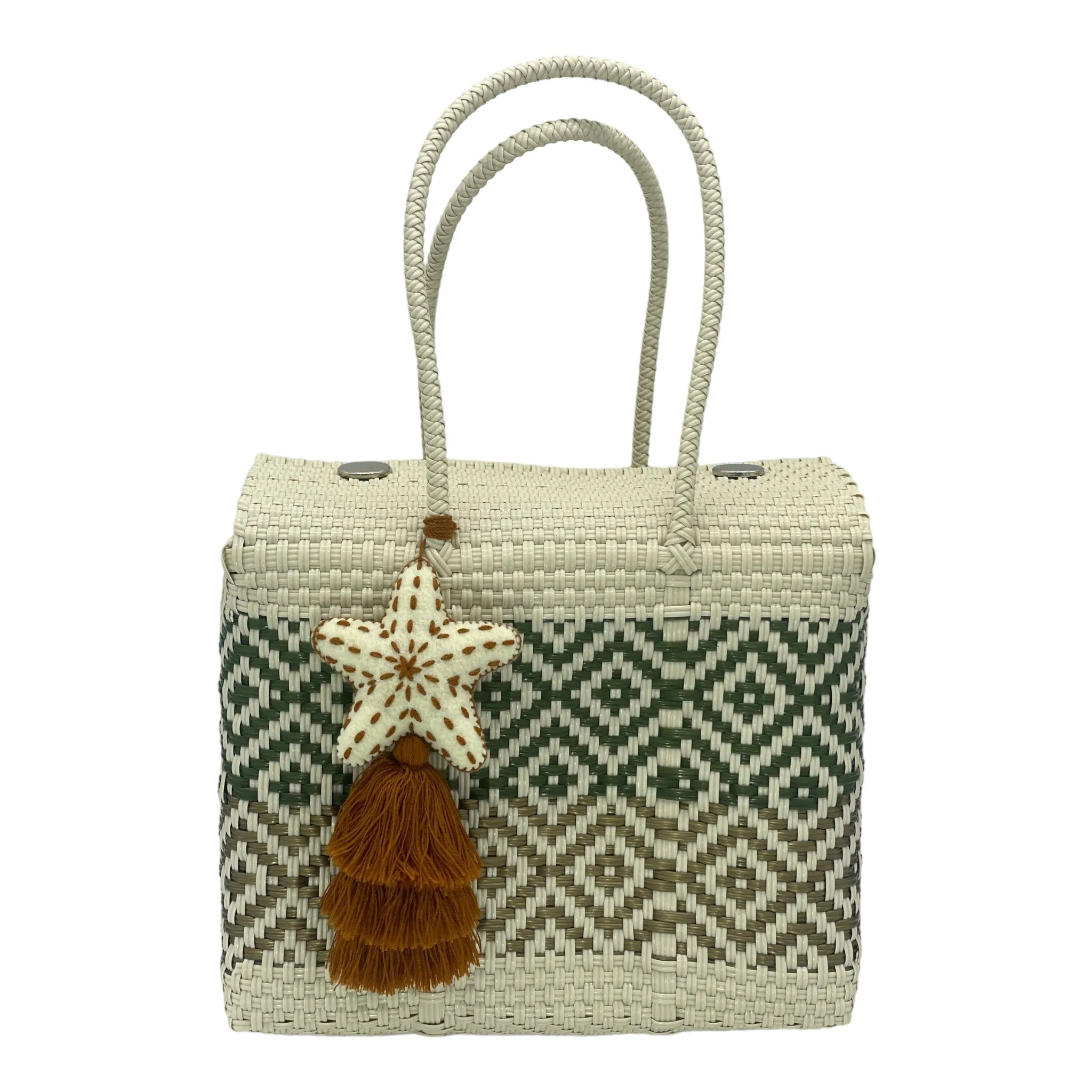 Artisan Mexican Box Bag - Medium