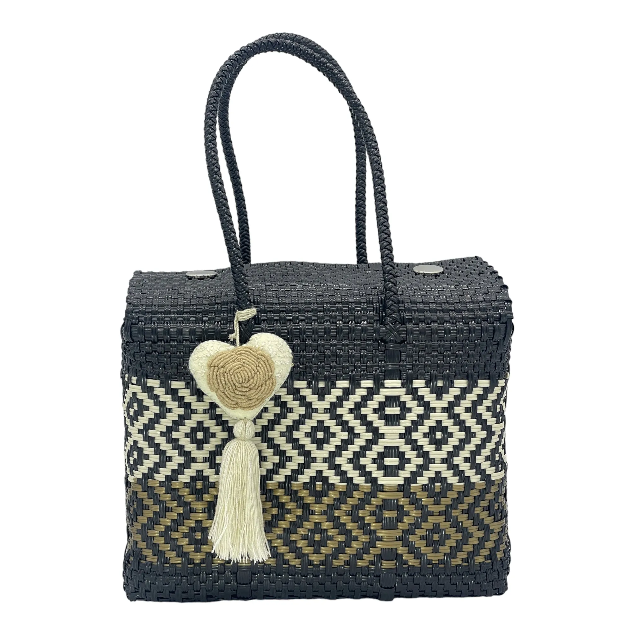 Artisan Mexican Box Bag - Medium