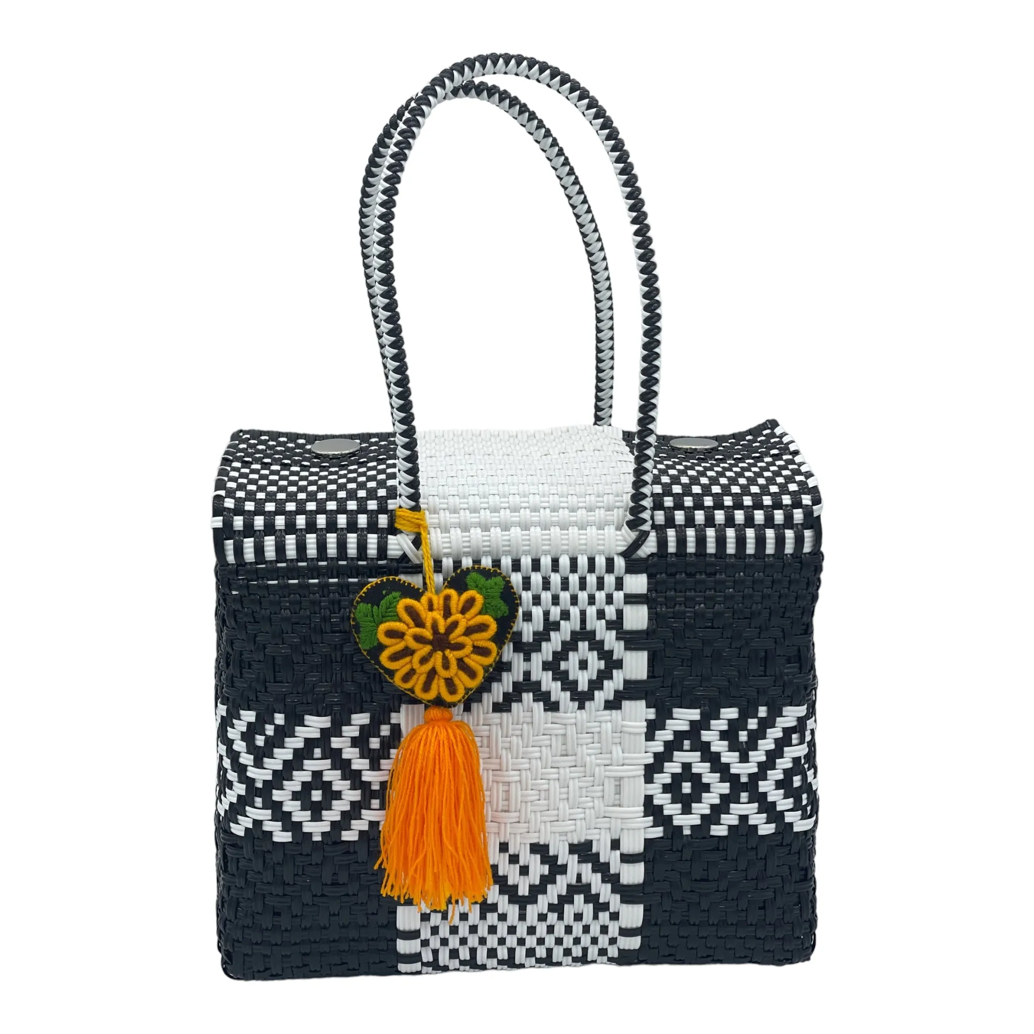 Artisan Mexican Box Bag - Medium
