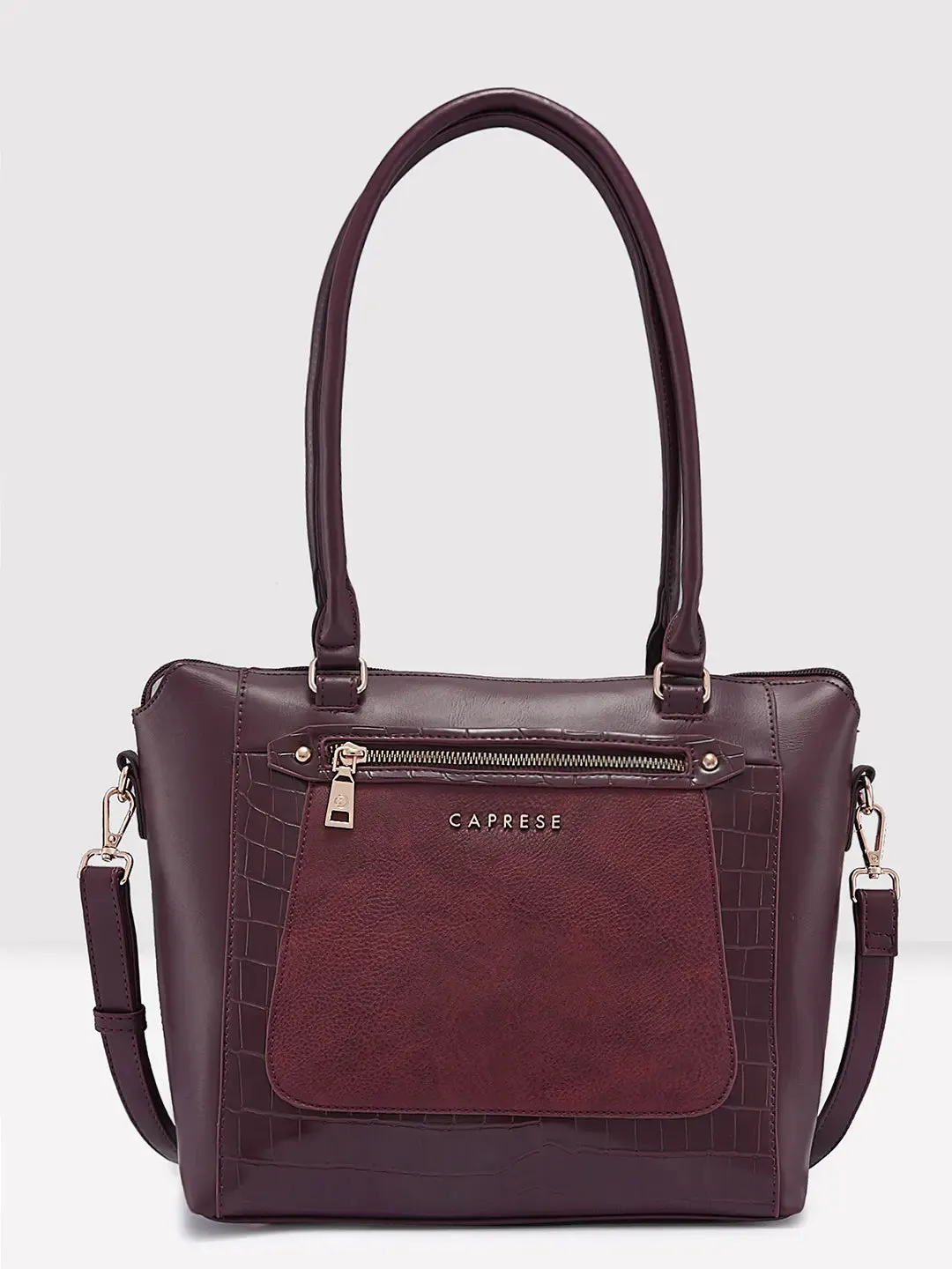 Caprese Gigi Tote Large Bordeaux