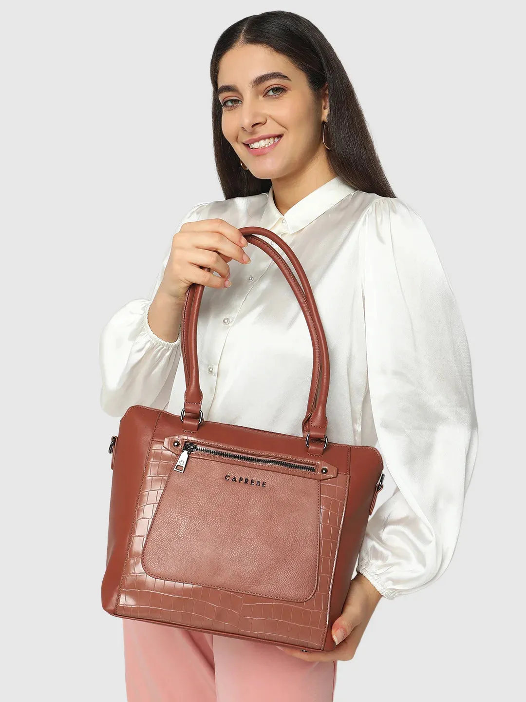 Caprese Gigi Tote Large Nude
