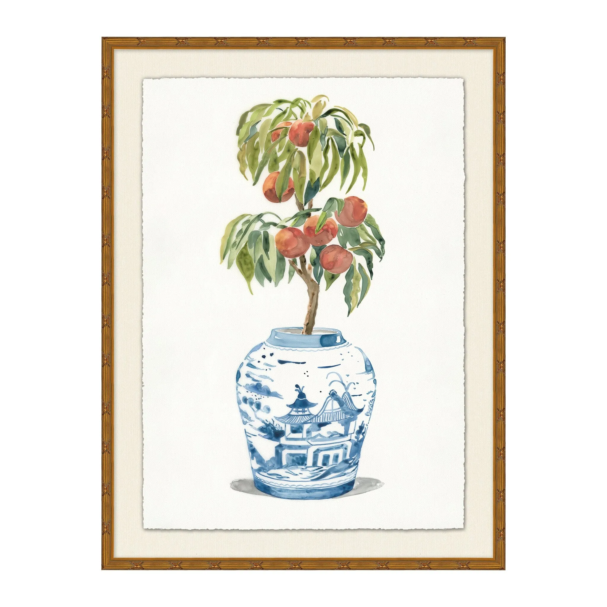 Chinoiserie Fruit Vase 1
