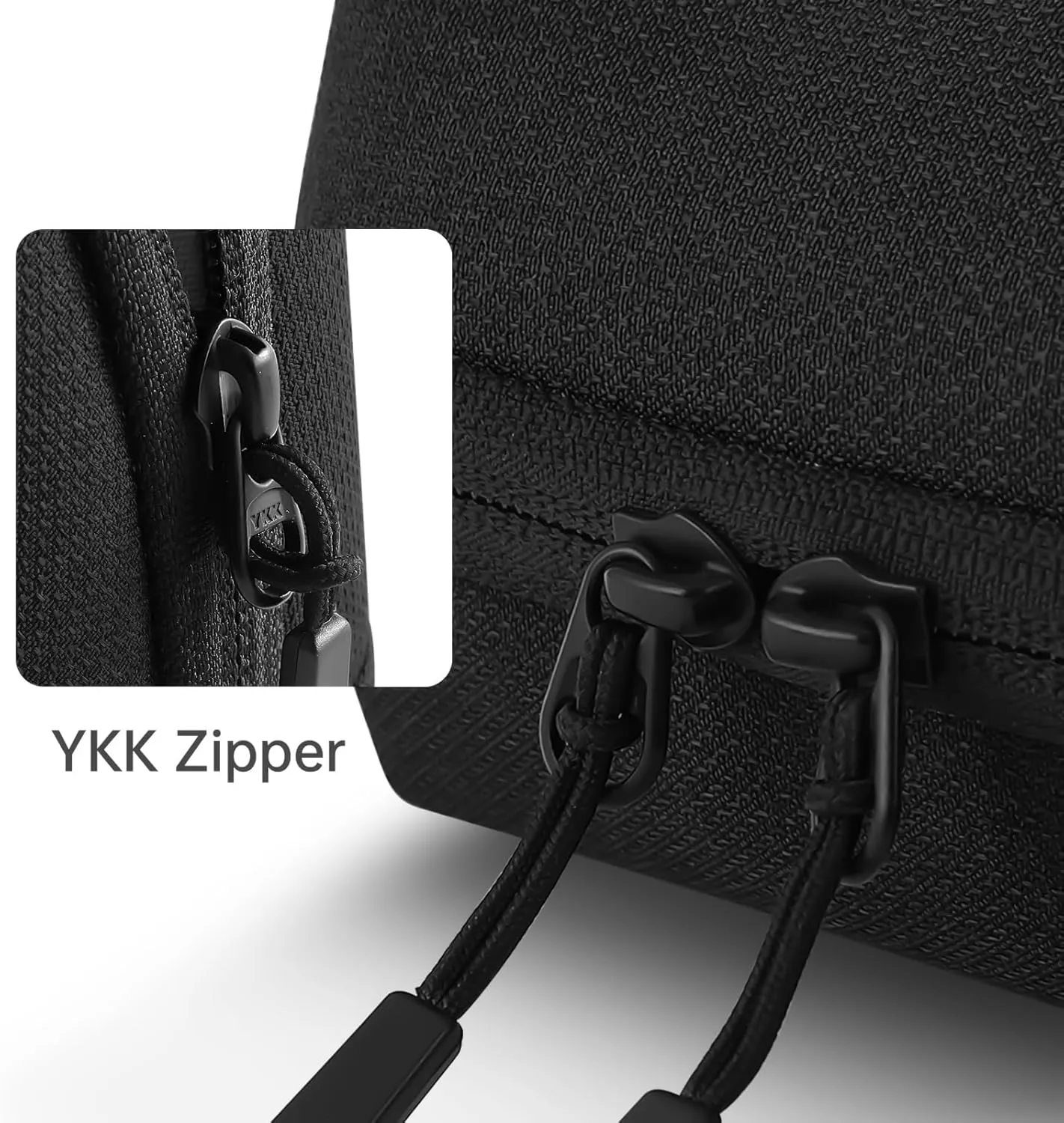 Electronic Organizer Travel Case Bag for Cables, Switch, SD card, Passport and More  Ultimate Protection & Portability Waterproof (Black)