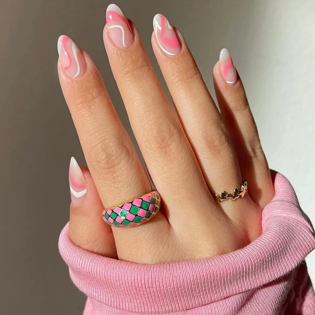 Emerald Green Checker Ring