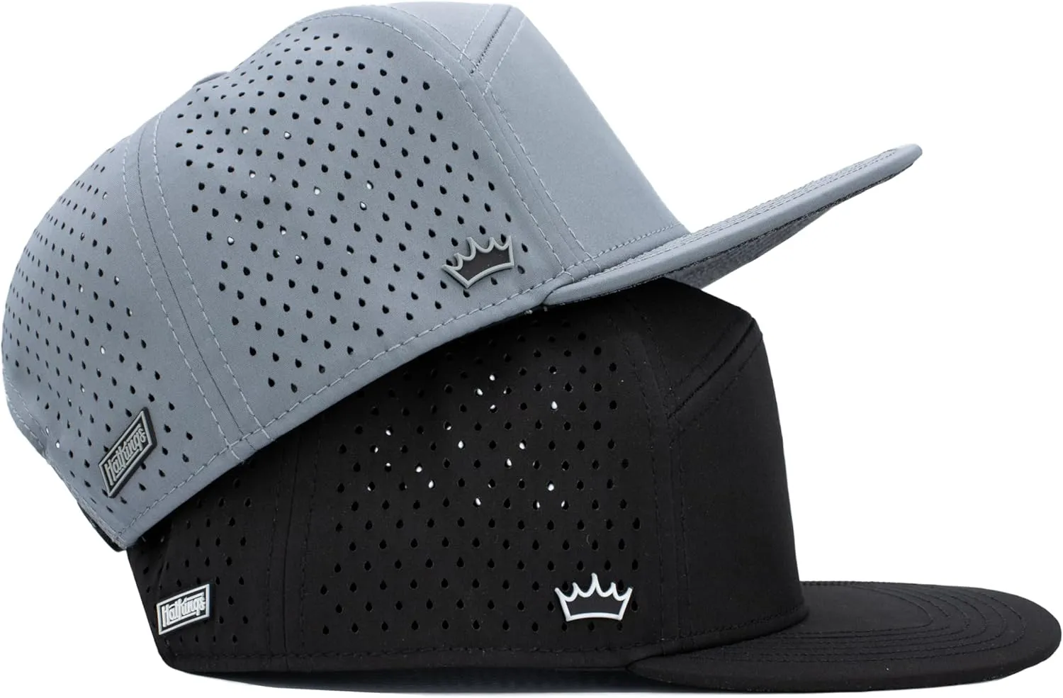 HatKings Performance Trucker Snapback Hat  Water & Sweat Resistant, Lightweight Moisture-Wicking Cap