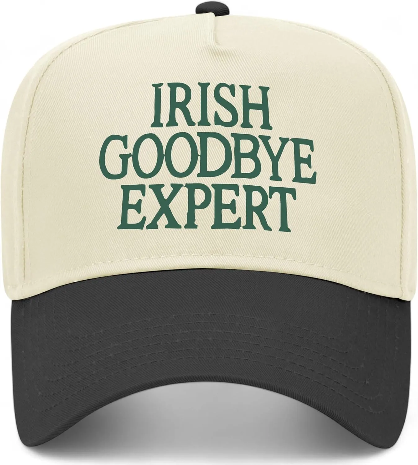 Irish Goodbye Expert Vintage Trucker Hat | Premium Snapback Hat for Men & Women