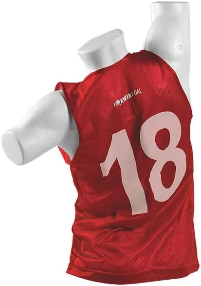 Kwik Goal Numbered Vest (18 count)