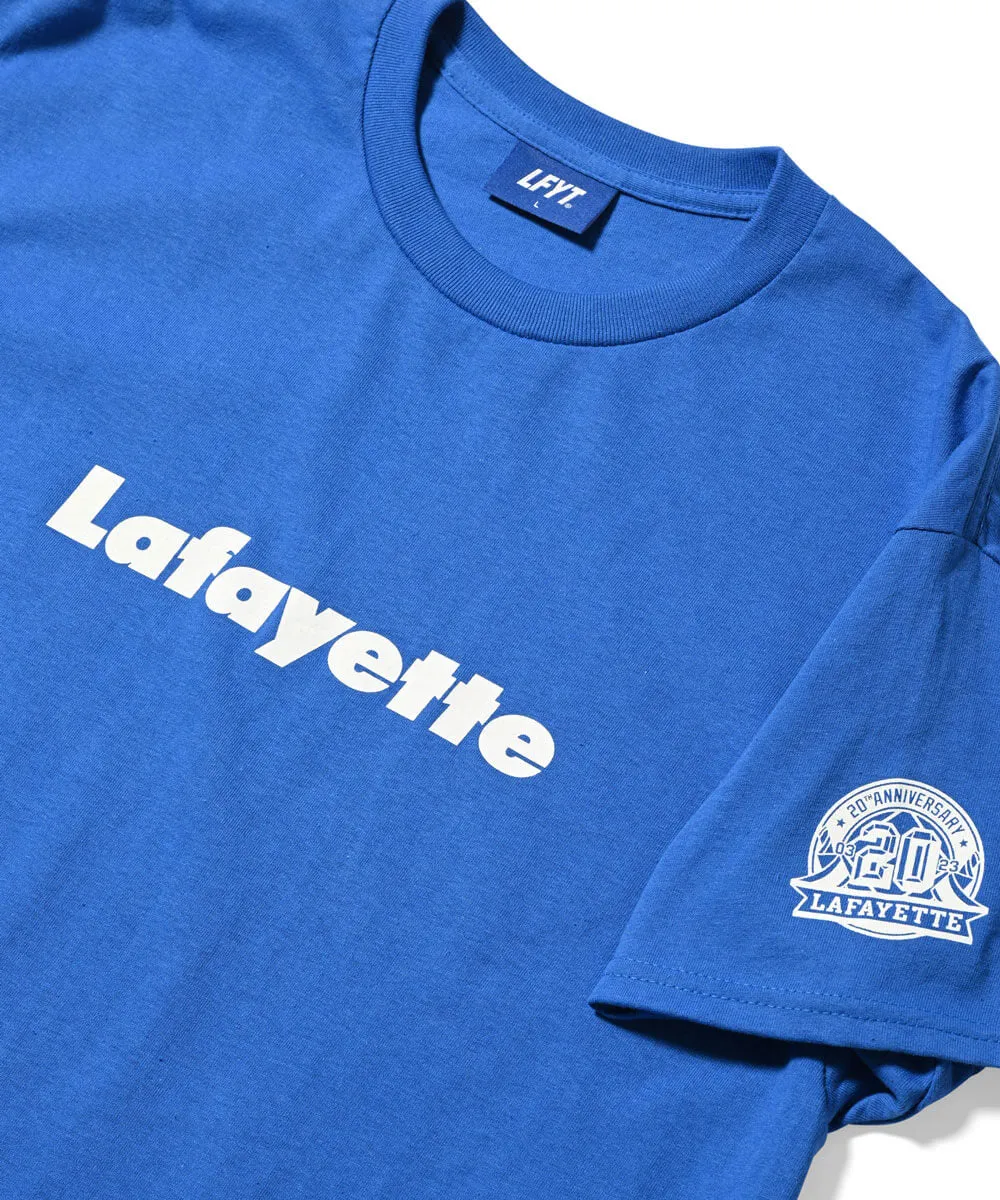 Lafayette 20TH Anniversary Edition Logo S/S Tee Blue