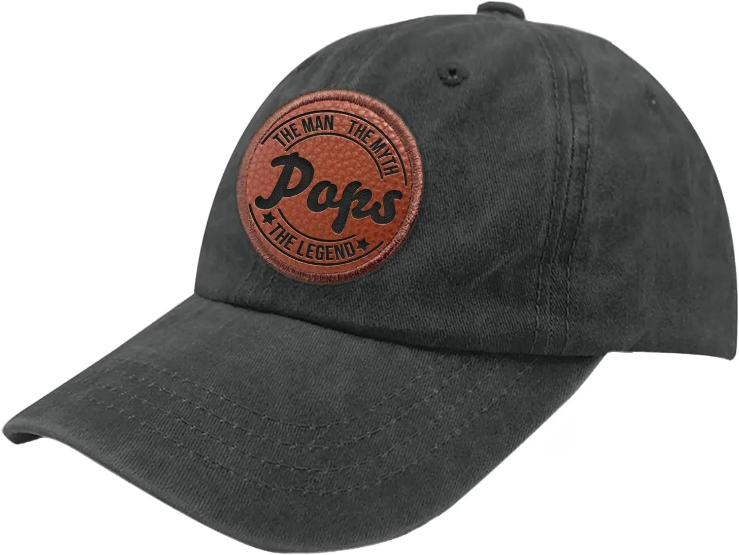Pops The Man The Myth The Legend Hats Outdoor Cap for Women