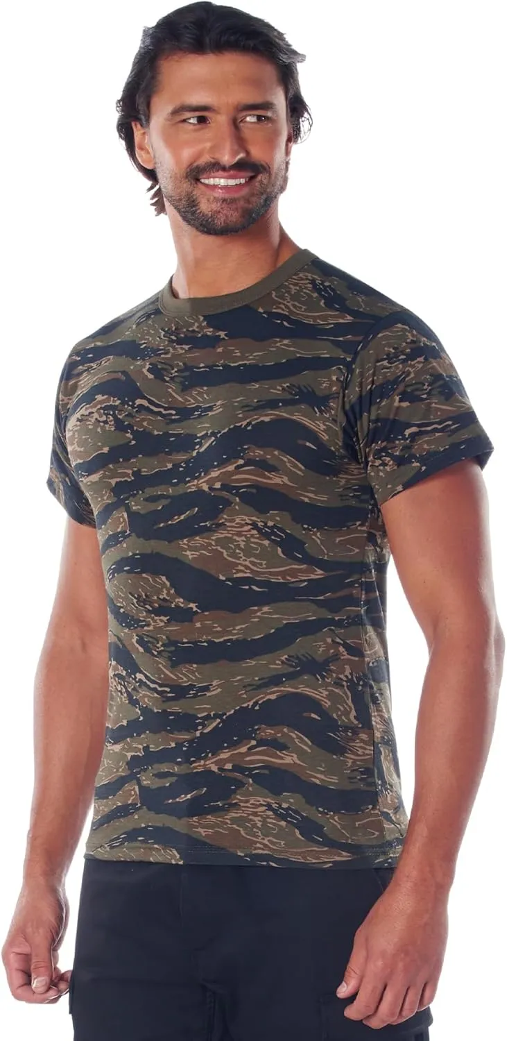 Rothco Camo T-Shirt - Comfortable, Tough and Long Lasting