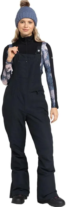 Roxy - Womens Rideout Bib Snow Pants, Color Anthracite, Size: Small