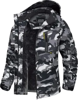 TACVASEN Women's Winter Jacket Waterproof Ski Jacket Hooded Fleece Lined Warm Snow Coat Mountain Windproof Rain Windbreaker