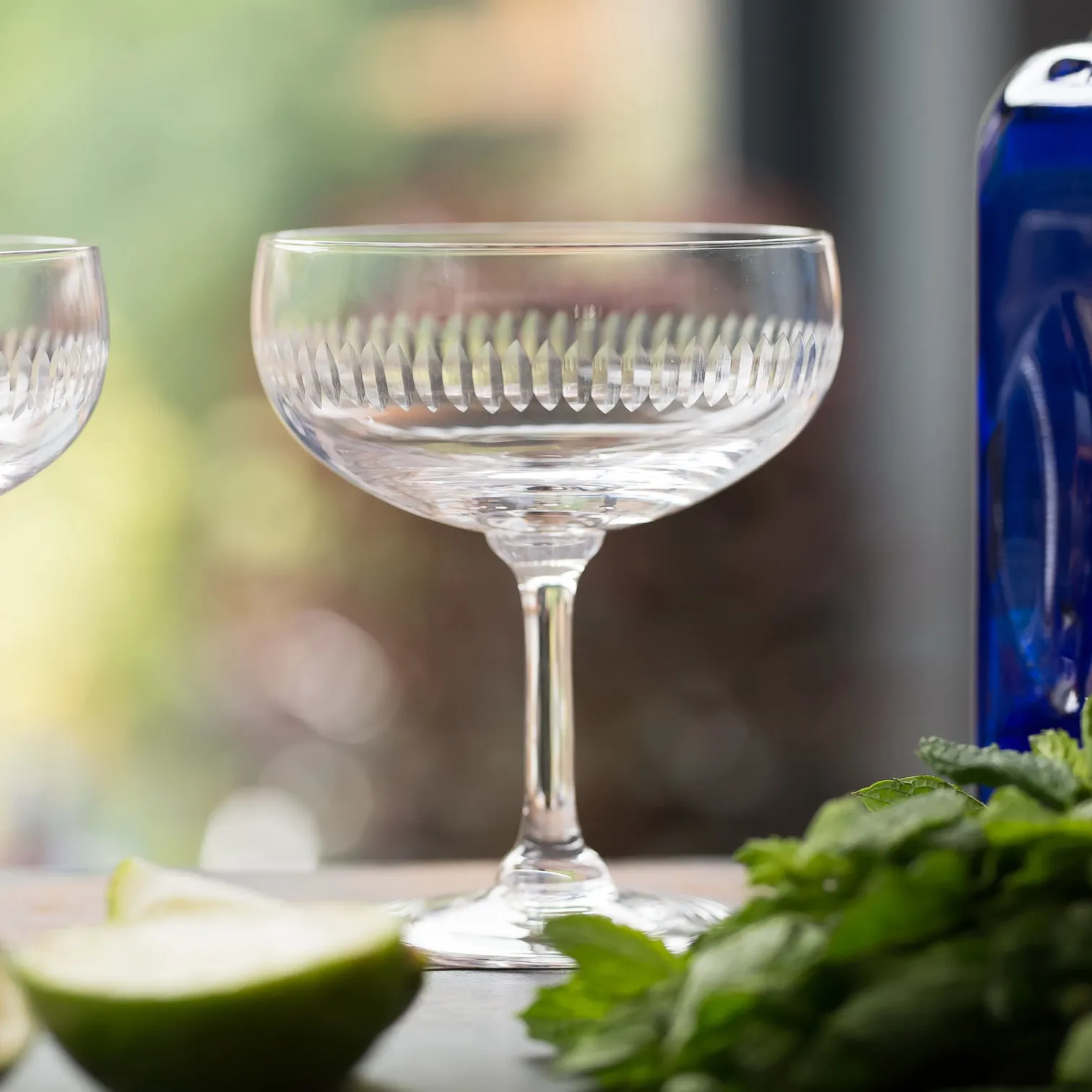 Vintage Style Cocktail Glass - Boxed Set of Four