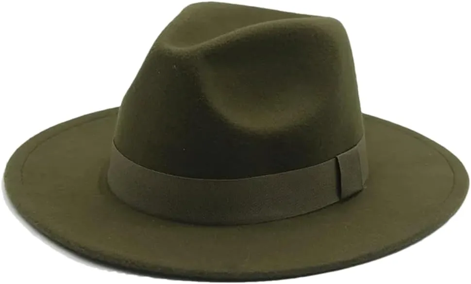 Women Fedora Hat Men Classic Formal Dress Women Winter Hat Men's Fedoras Men's Dress Hats