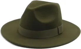 Women Fedora Hat Men Classic Formal Dress Women Winter Hat Men's Fedoras Men's Dress Hats